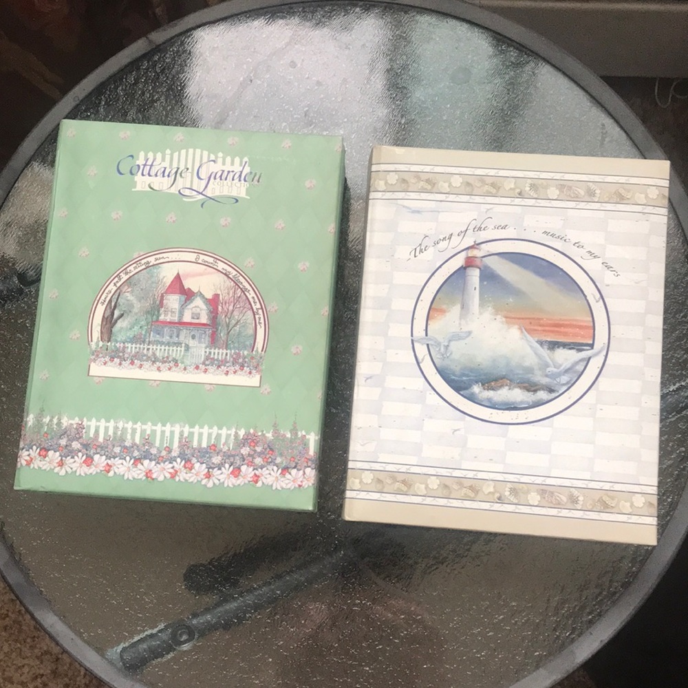 2 Sets Stationary D Morgan Cards Envelopes
